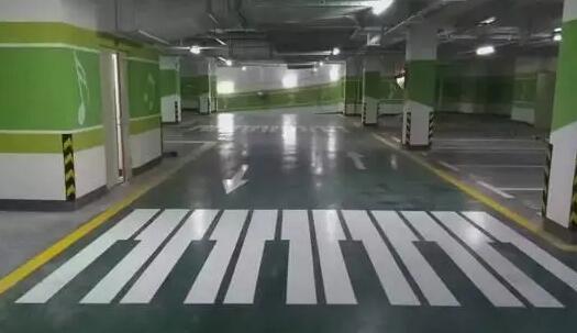 清溪镇车位划线